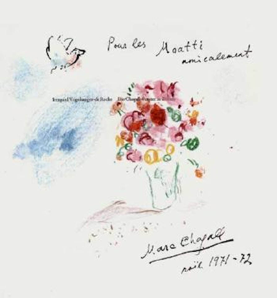 Bouquet multicolore by Marc Chagall