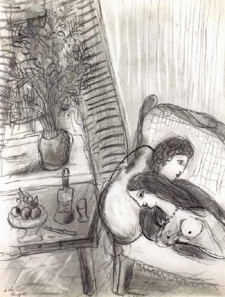 Amoureux by Marc Chagall