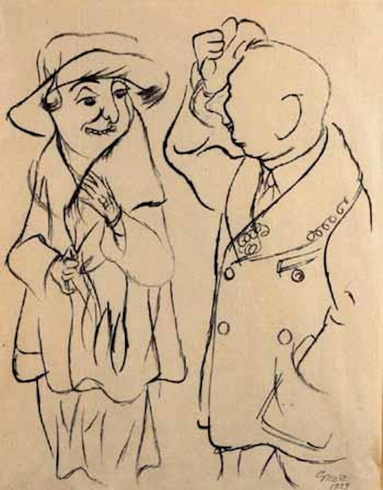 Rencontre by George Grosz