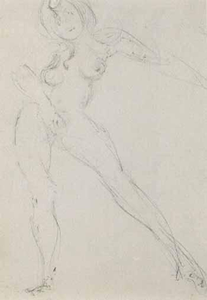 Nu erotique by Salvador Dali