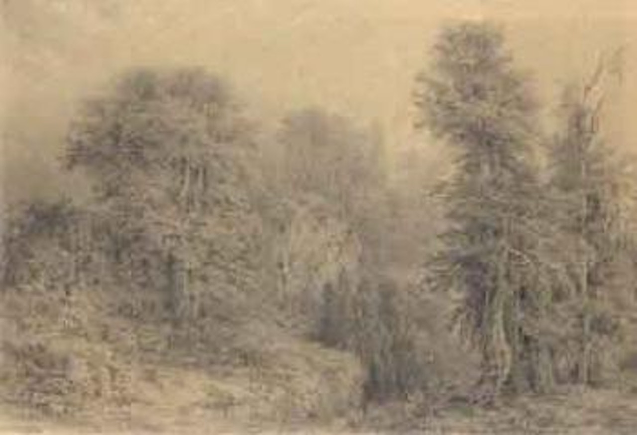 Paysage avec rochers by Théodore Rousseau