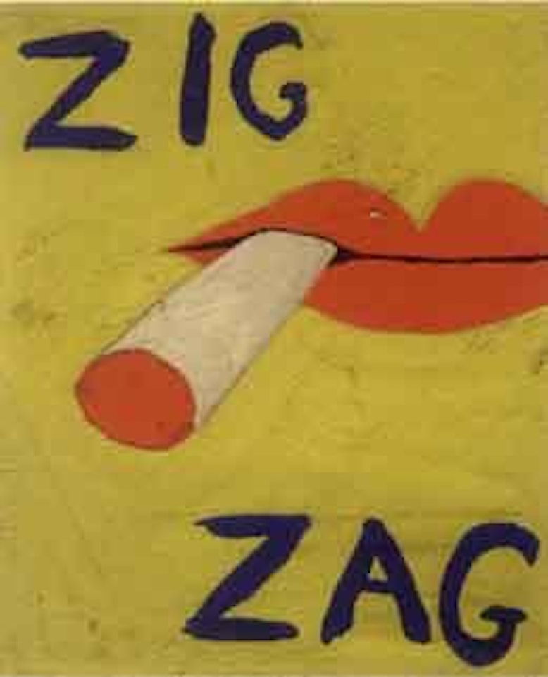 Maquette pour Zig Zag by Sonia Delaunay