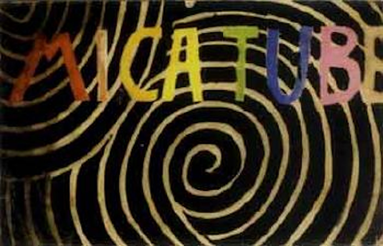 Maquette pour Mica-Tube by Sonia Delaunay