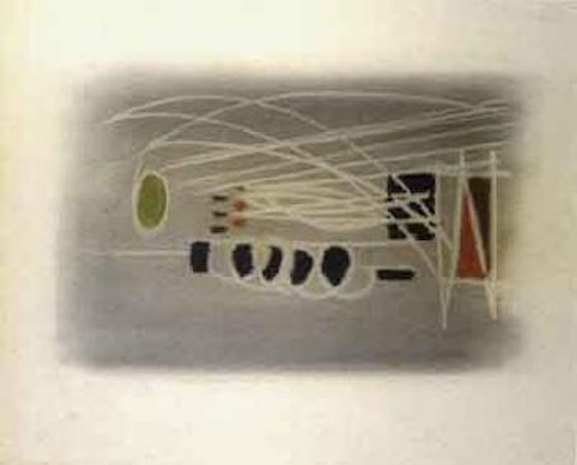 Recherche decorative pour le cabaret du Theatre des Champs Elysees by Nicolas de Staël