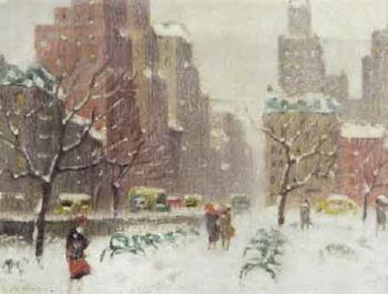 In Central Park by Guy Carleton Wiggins