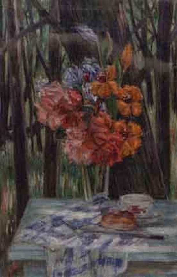 Outdoor still life by Louis Ritman