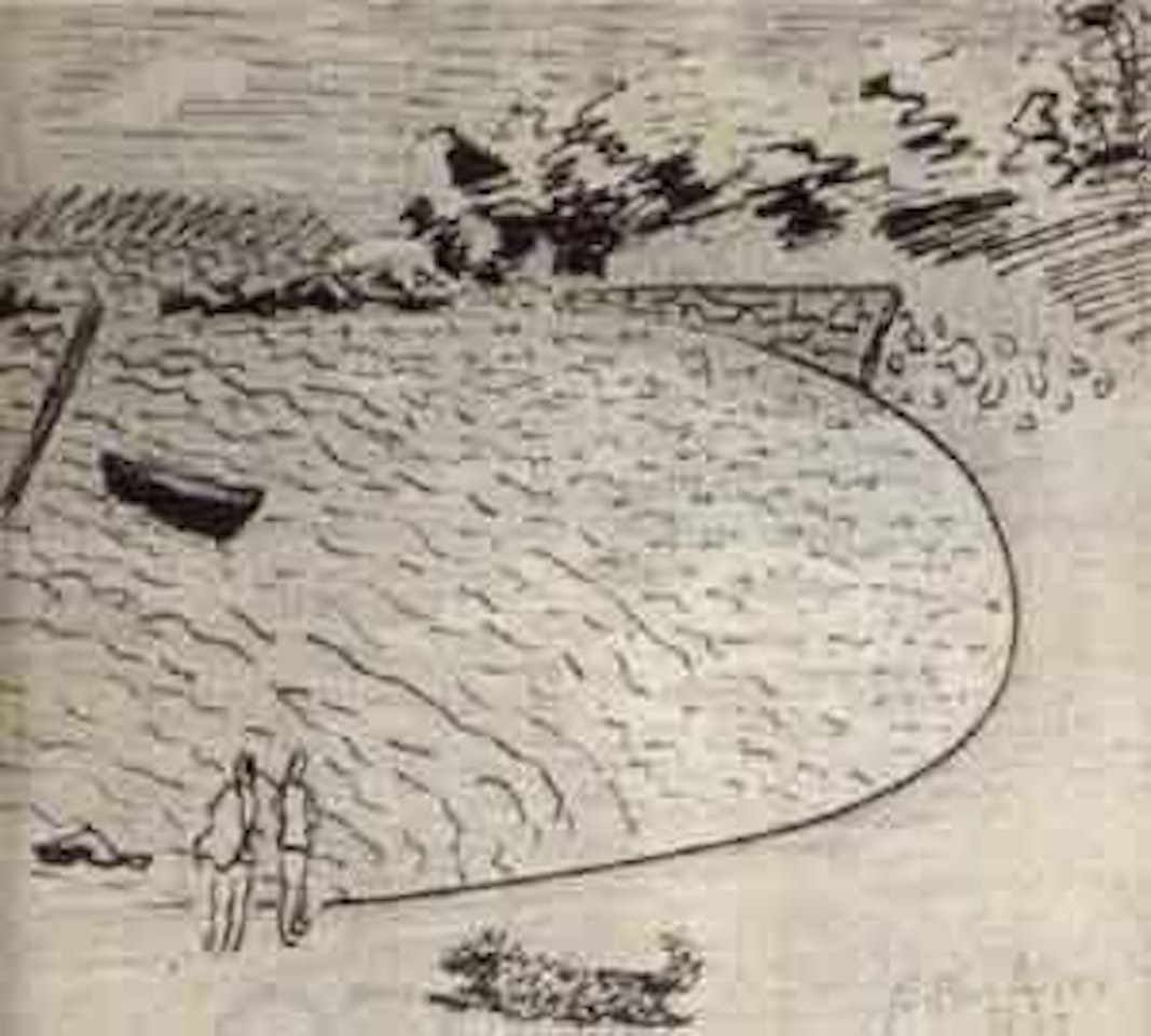 At the beach, Provincetown by Milton Avery