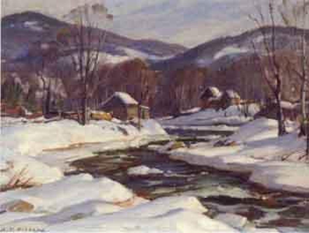 Open stream by Aldro Thompson Hibbard