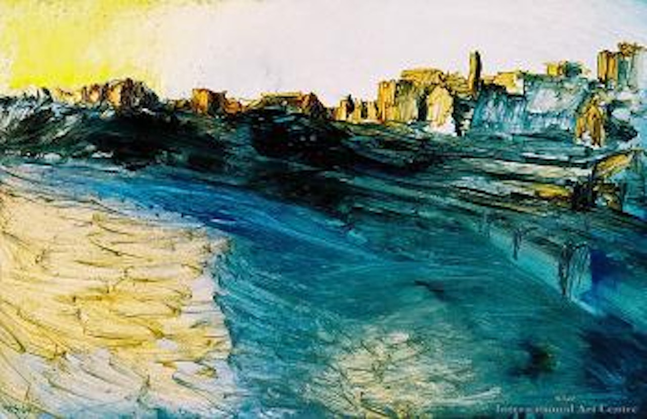 City by the sea, New Plymouth by Michael Smither