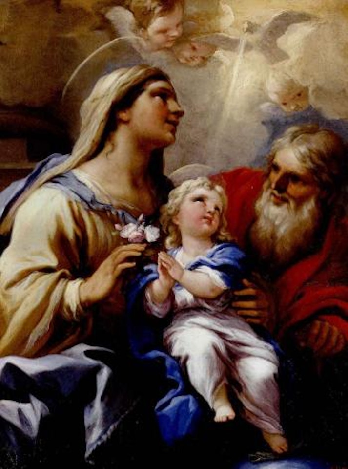Destiny of the Virgin by Circle of Luca Giordano