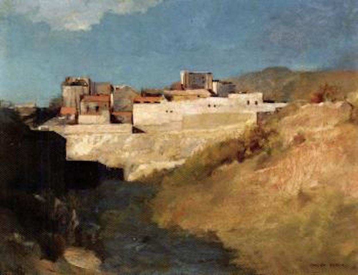 Paysage by Odilon Redon