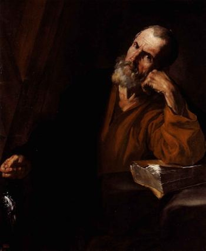 Saint Andrew by Jusepe de Ribera