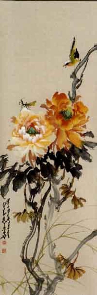 Flowers and birds by Zhao Shao'ang