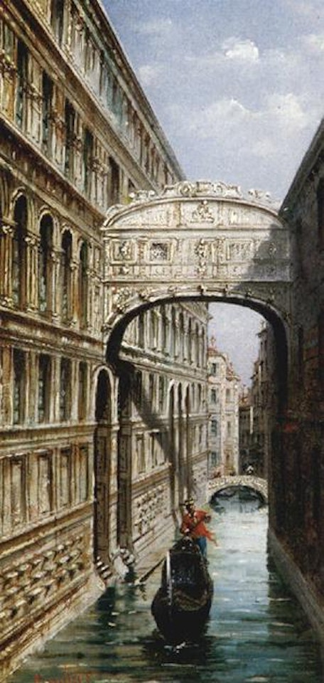 Under the Bridge of Sighs, Venice by Carlo Grubacs