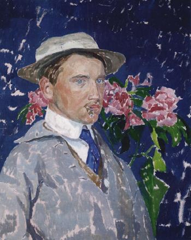 Self portrait by Max Clarenbach