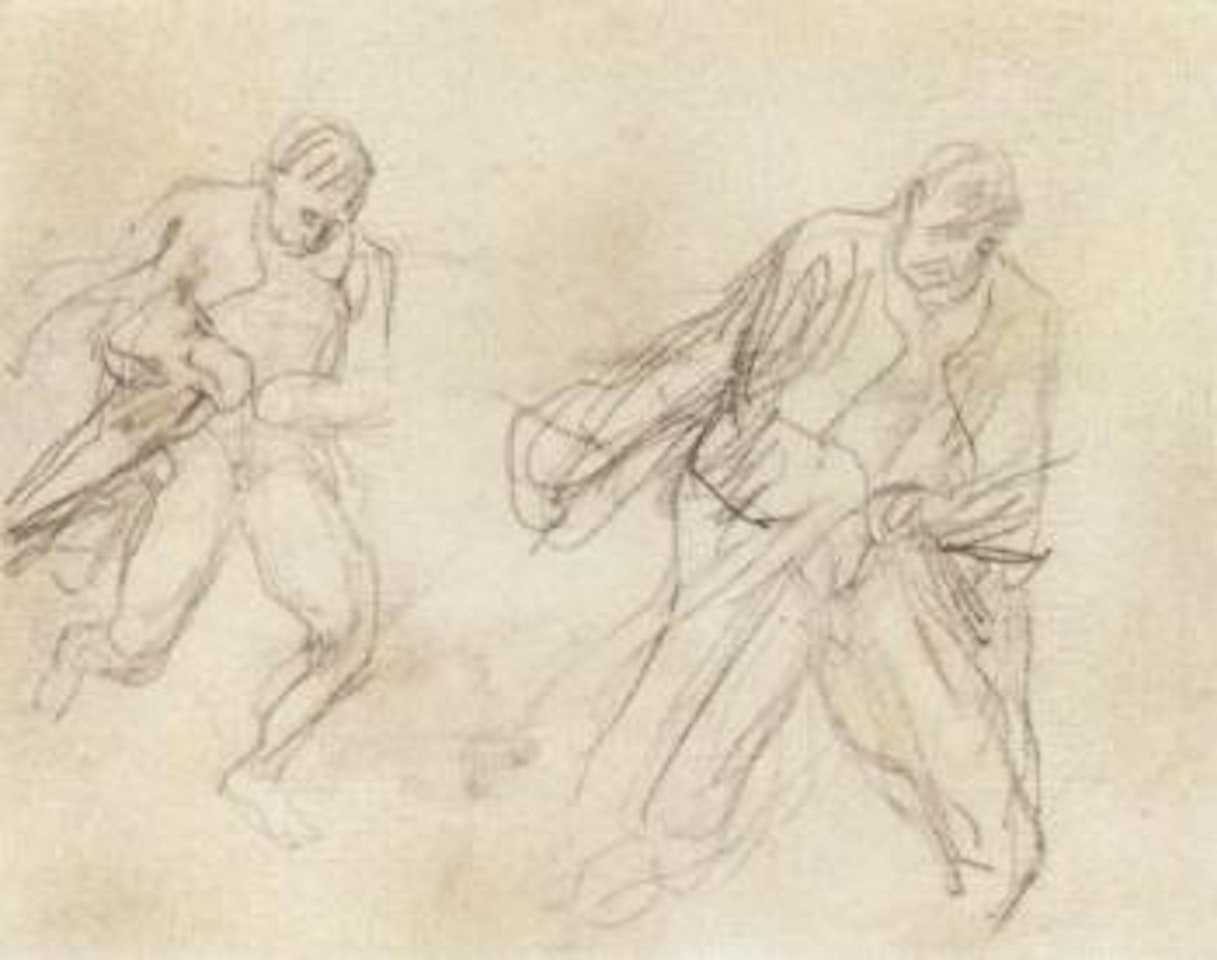 Study for lithograph by Max Liebermann