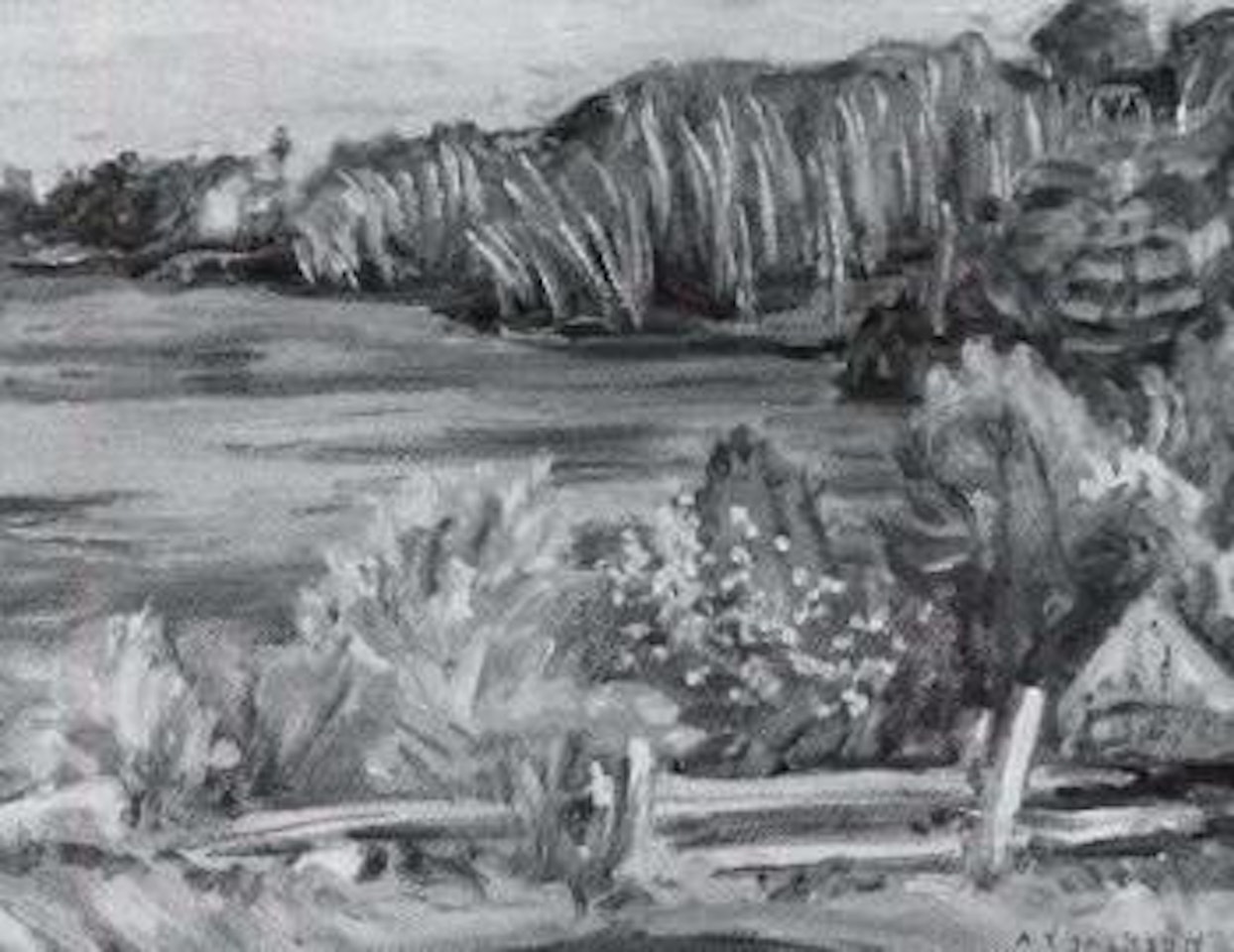 Little Lake near Eganville Ont by Alexander Young Jackson