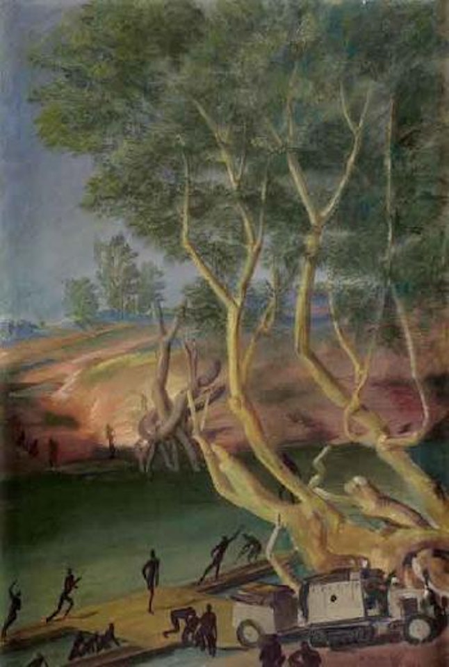 Le passage de la Kemo en Oubangui-Chari by Alexander Evgenievich Yakovlev