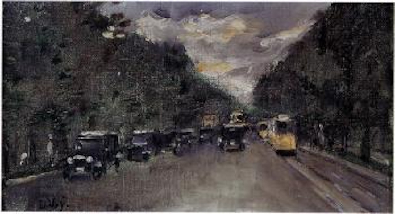 Boulevard a Berlin by Lesser Ury