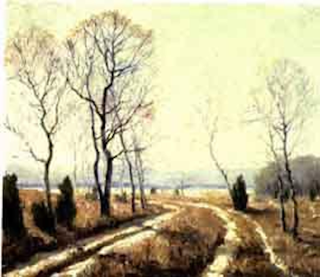 Heathland track by Otto Pippel
