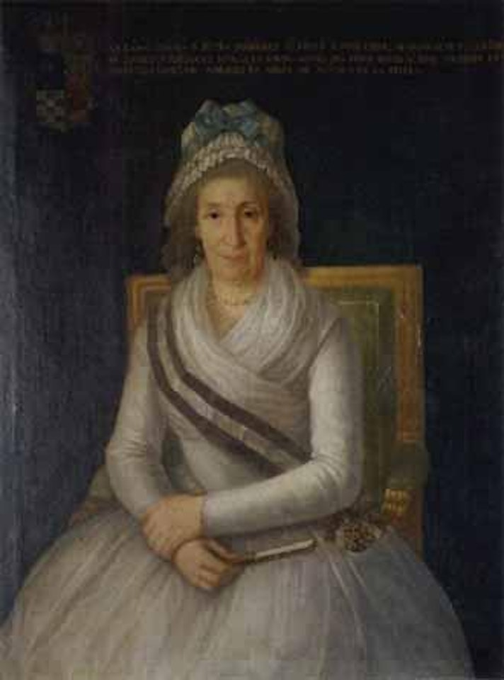 Portrait of Petra Quinones by Spanish School