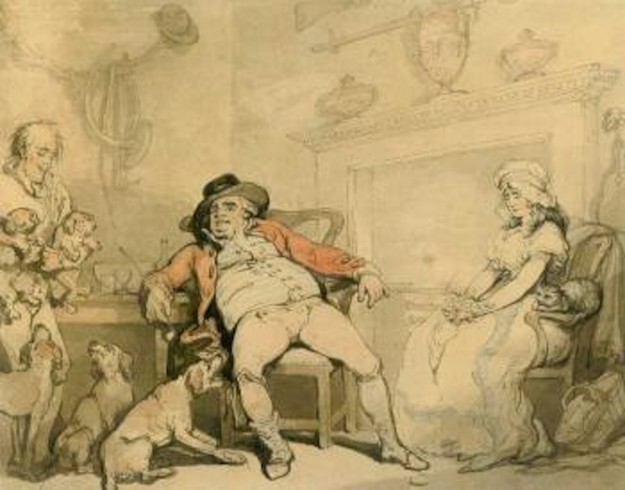 Buying a pup by Thomas Rowlandson