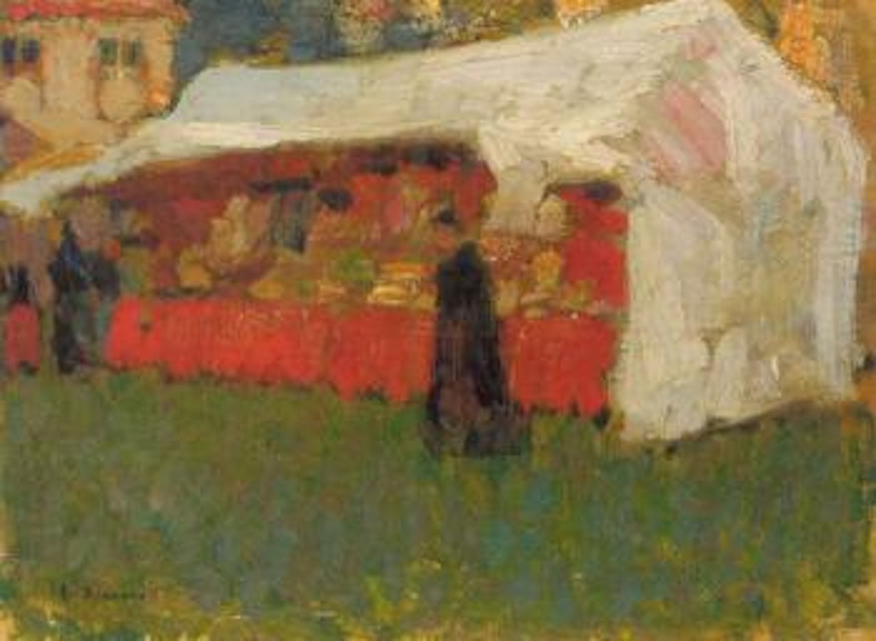 Baraque, Gerberoy by Henri Le Sidaner