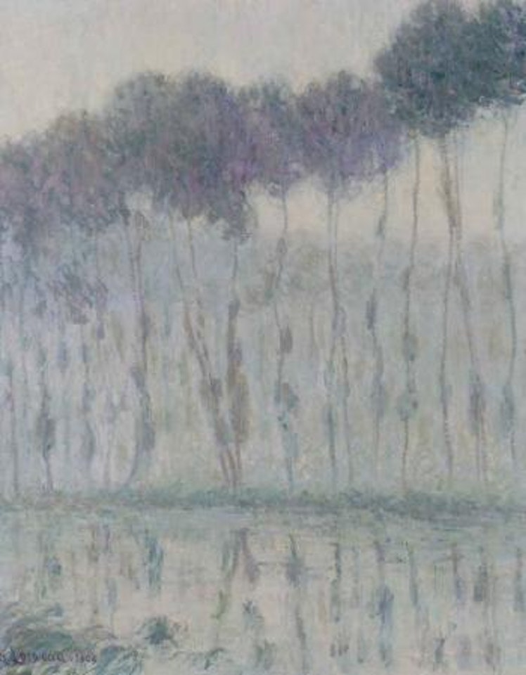 Peupliers au bord de l'Eure by Gustave Loiseau