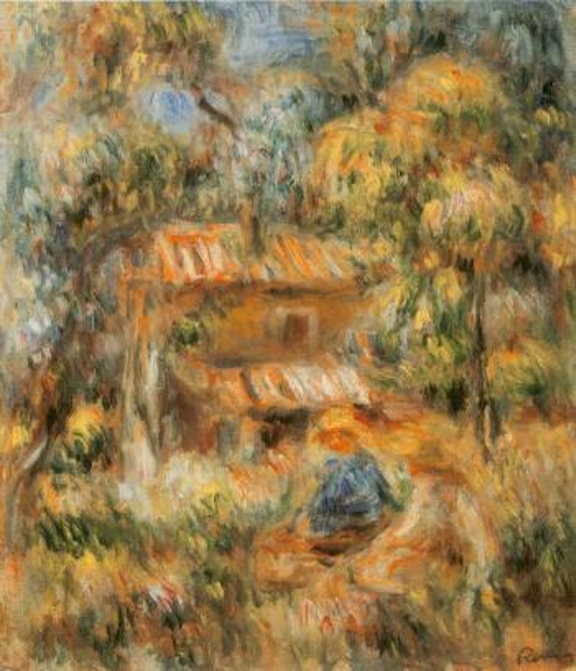Paysage de Cagnes by Pierre-Auguste Renoir