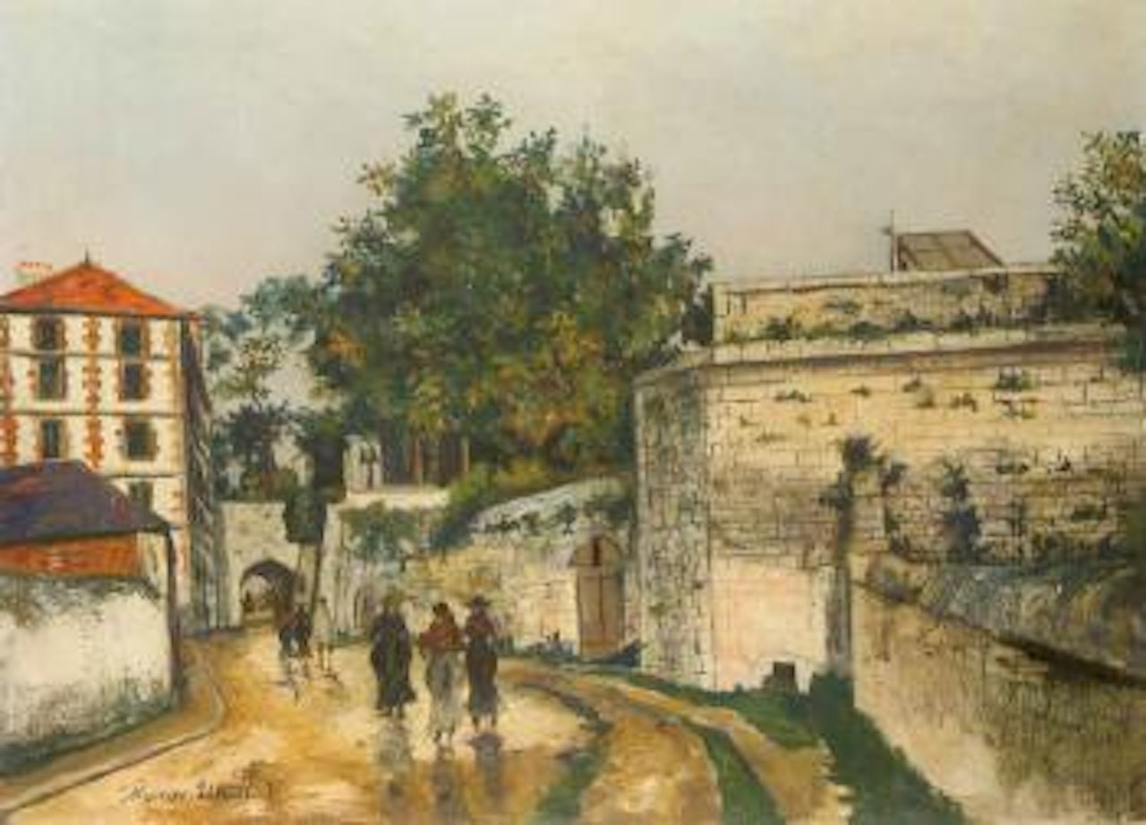 Remparts by Maurice Utrillo