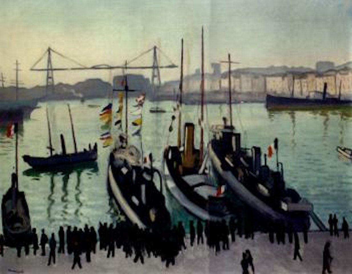 Port de Marseille by Albert Marquet