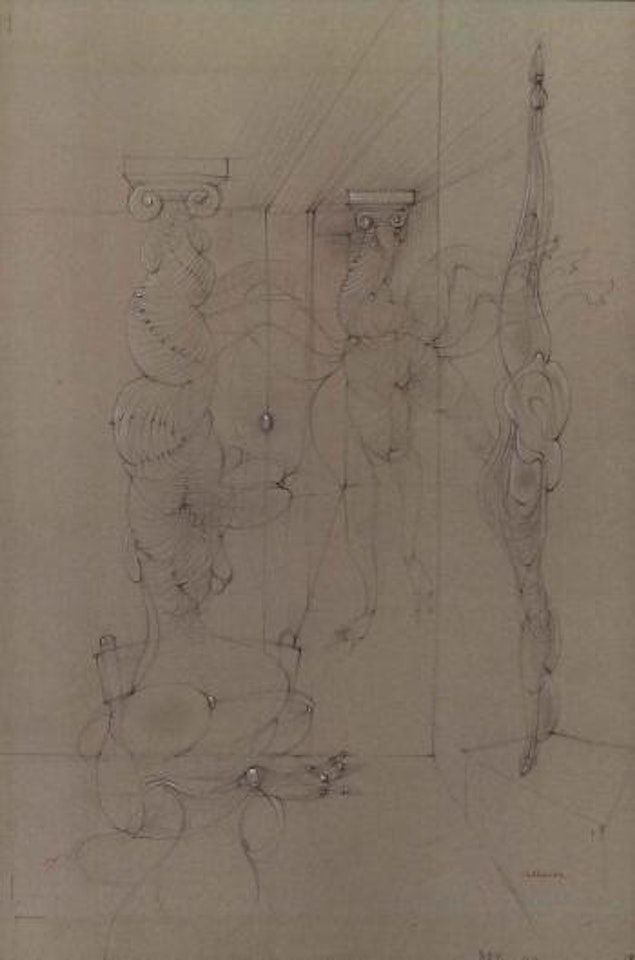 Untitled - Columns by Hans Bellmer