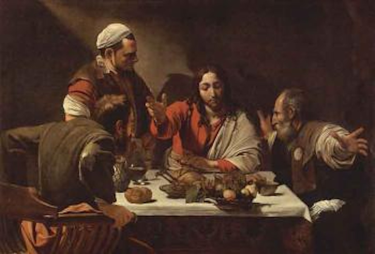 The supper at Emmaus by Caravaggio