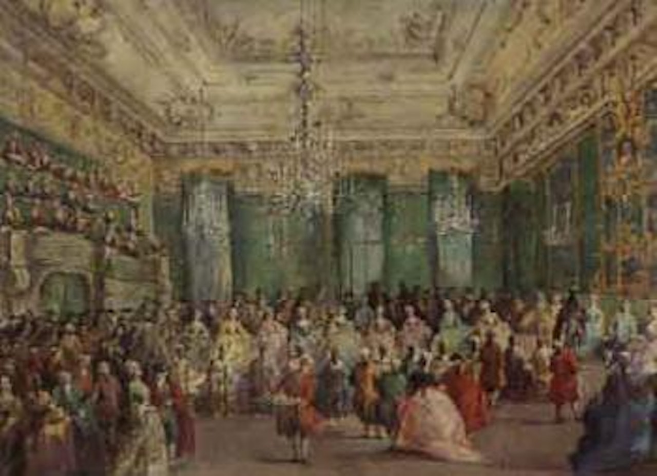 The ladies' concert in the Philharmonic by Francesco Guardi