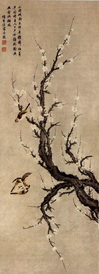 Swallows and plum blossoms by Xiang Shengmo