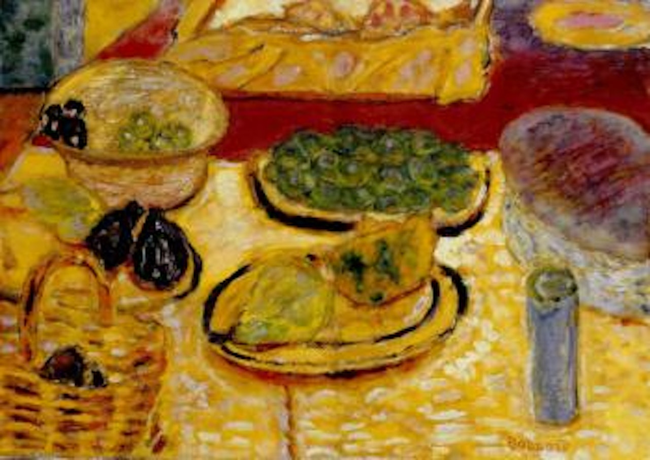 Le dessert by Pierre Bonnard