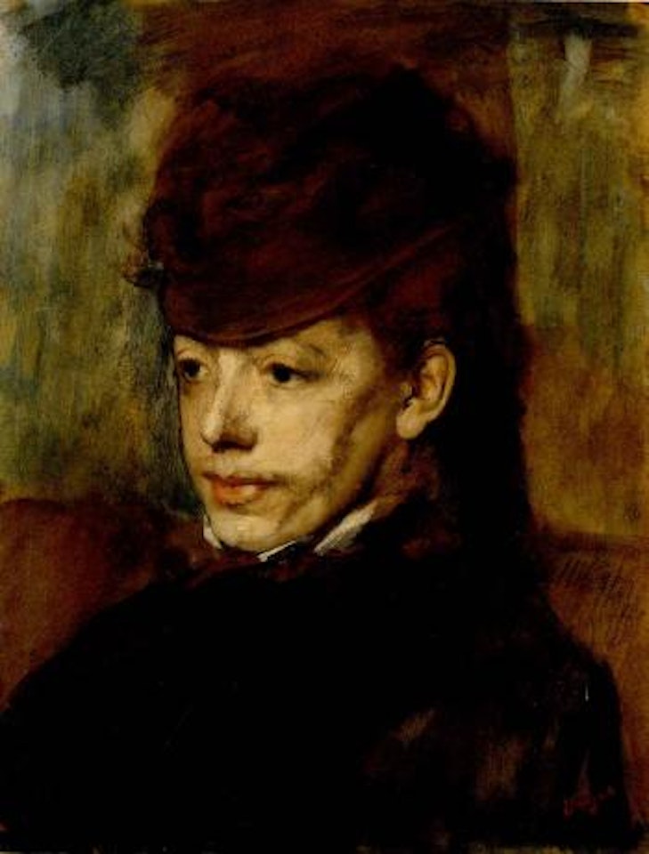 Mademoiselle Malo by Edgar Degas