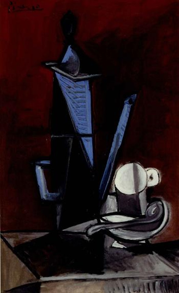 La cafetiere bleue by Pablo Picasso