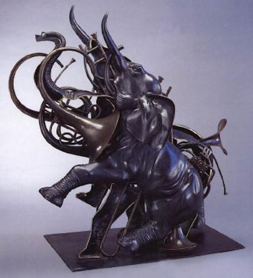 L'elephant aux instruments by Arman