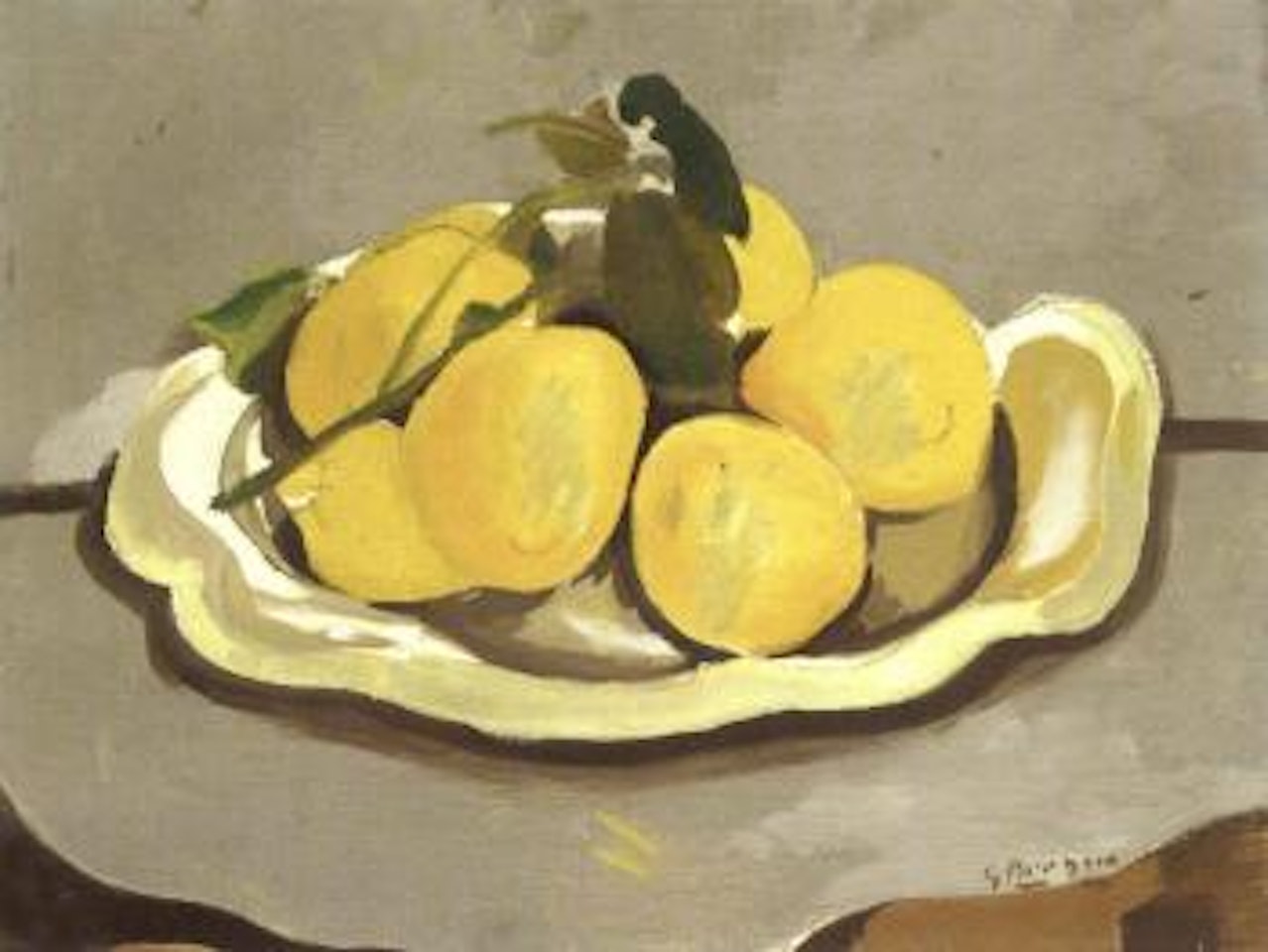 Les citrons by Georges Braque