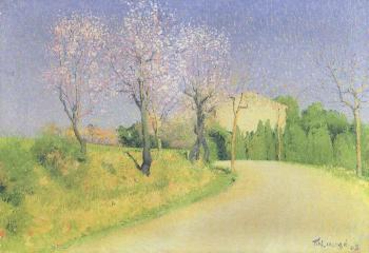 La route de campagne pres de Cailhou by Achille Laugé