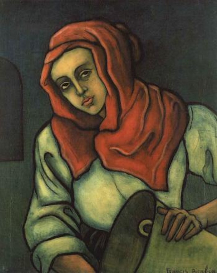 Paysanne au chale rouge by Francis Picabia