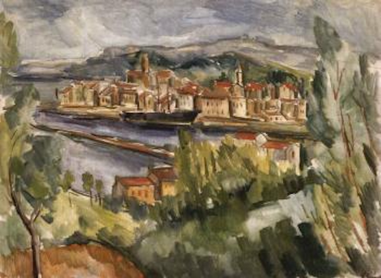 Vers l'estuaire de la Seine by Maurice de Vlaminck