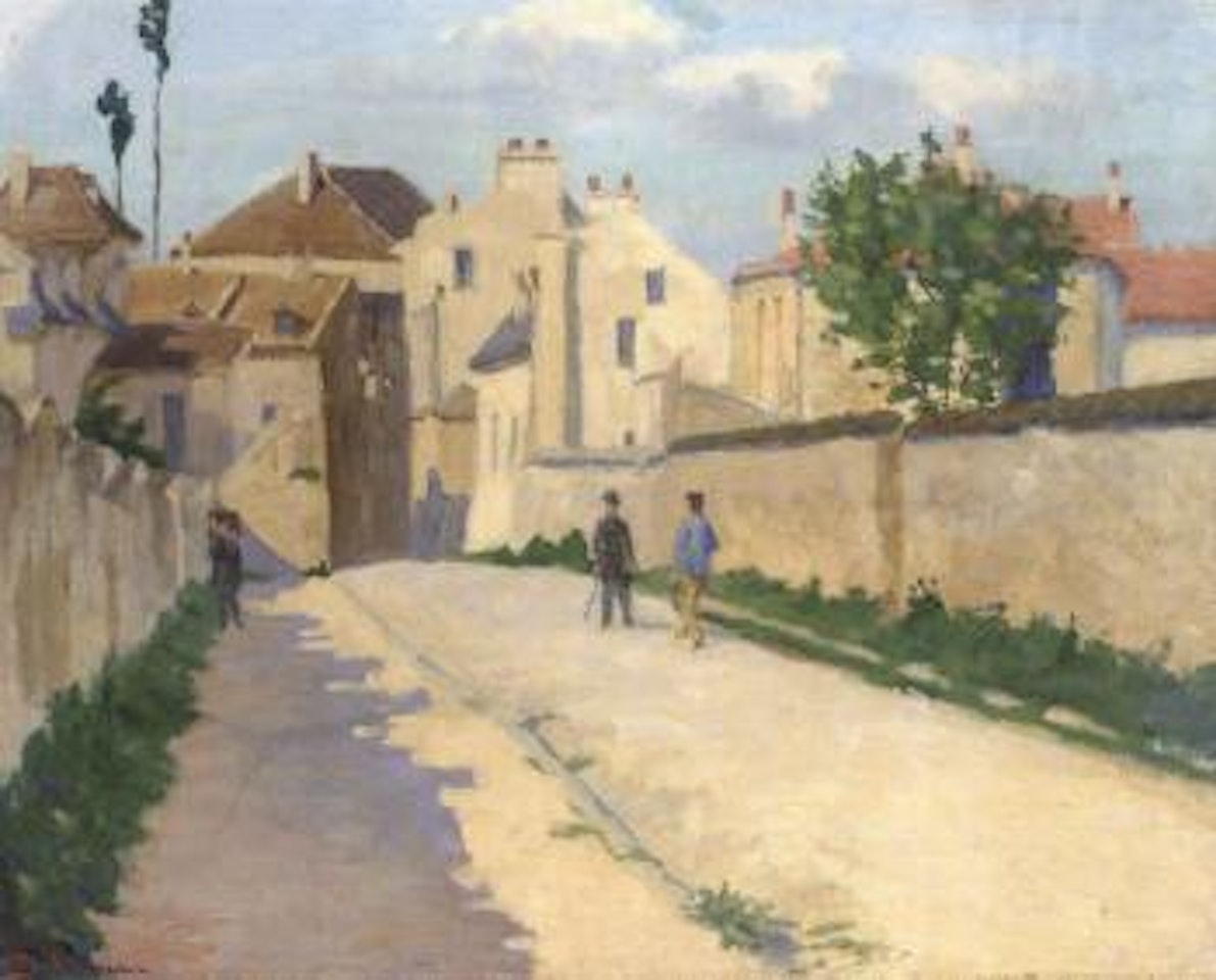 Rue de Clamart a Vanves by Armand Guillaumin