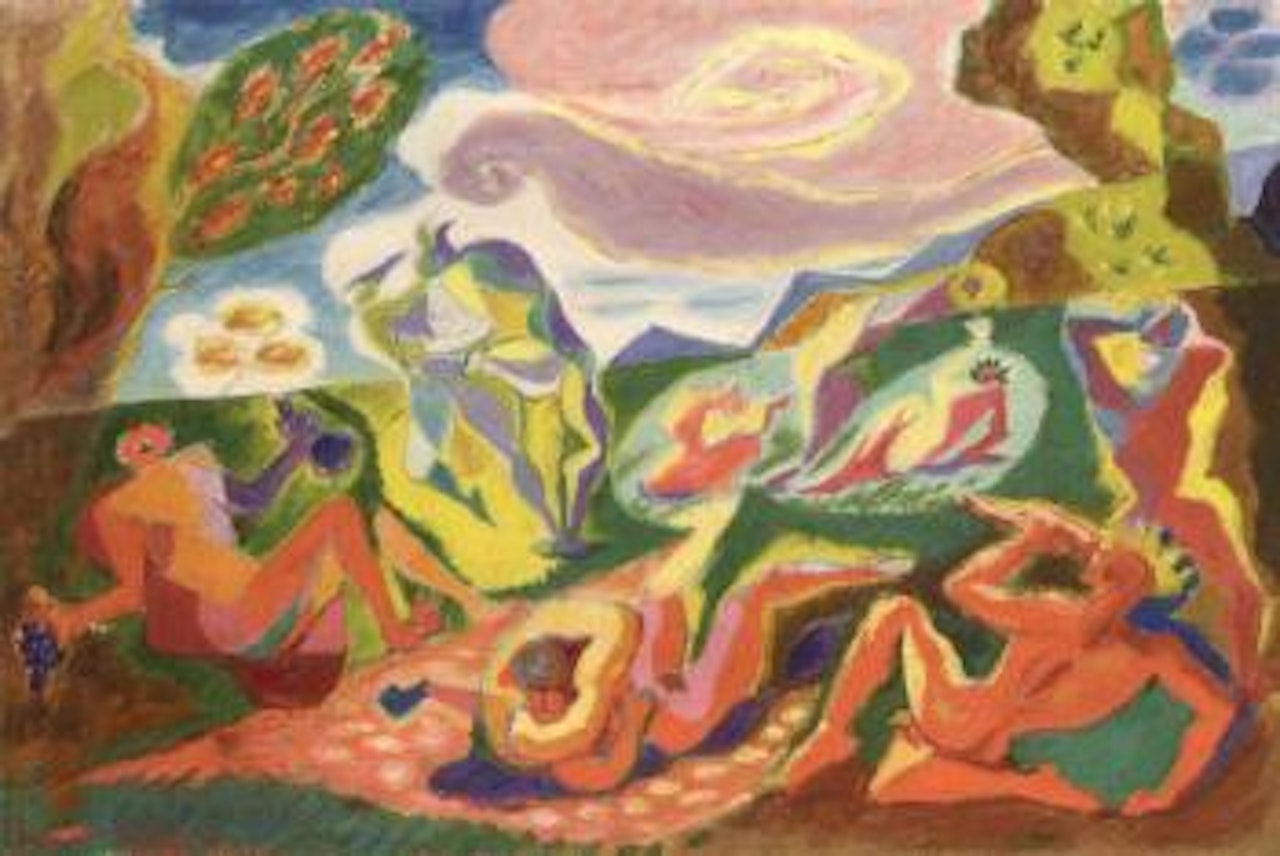 Petite Bacchanale by André Masson