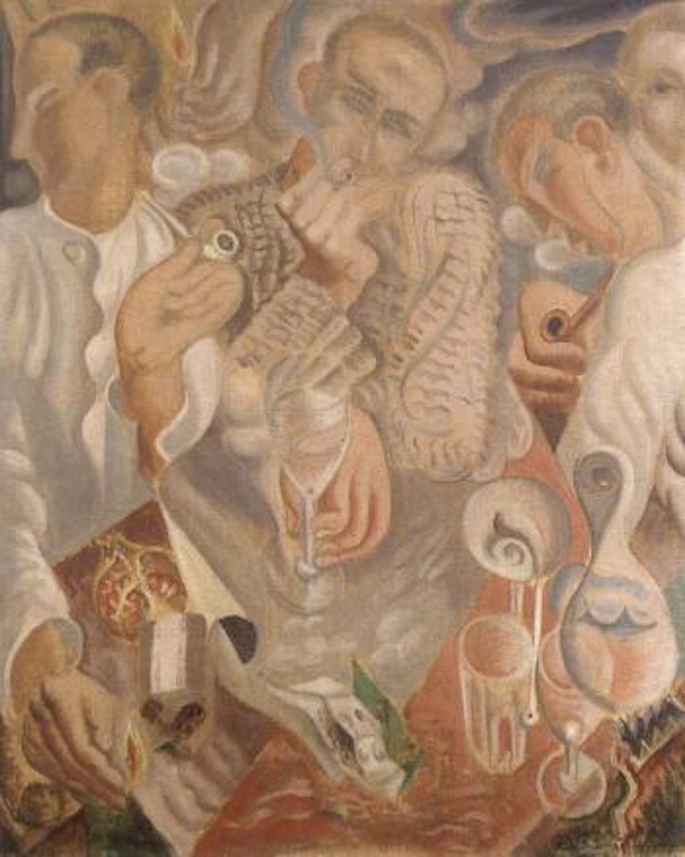 Les fumeurs by André Masson