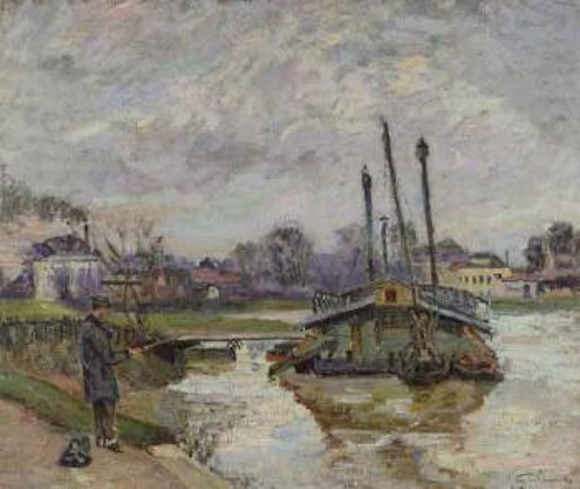 Lavoir a Charenton by Armand Guillaumin