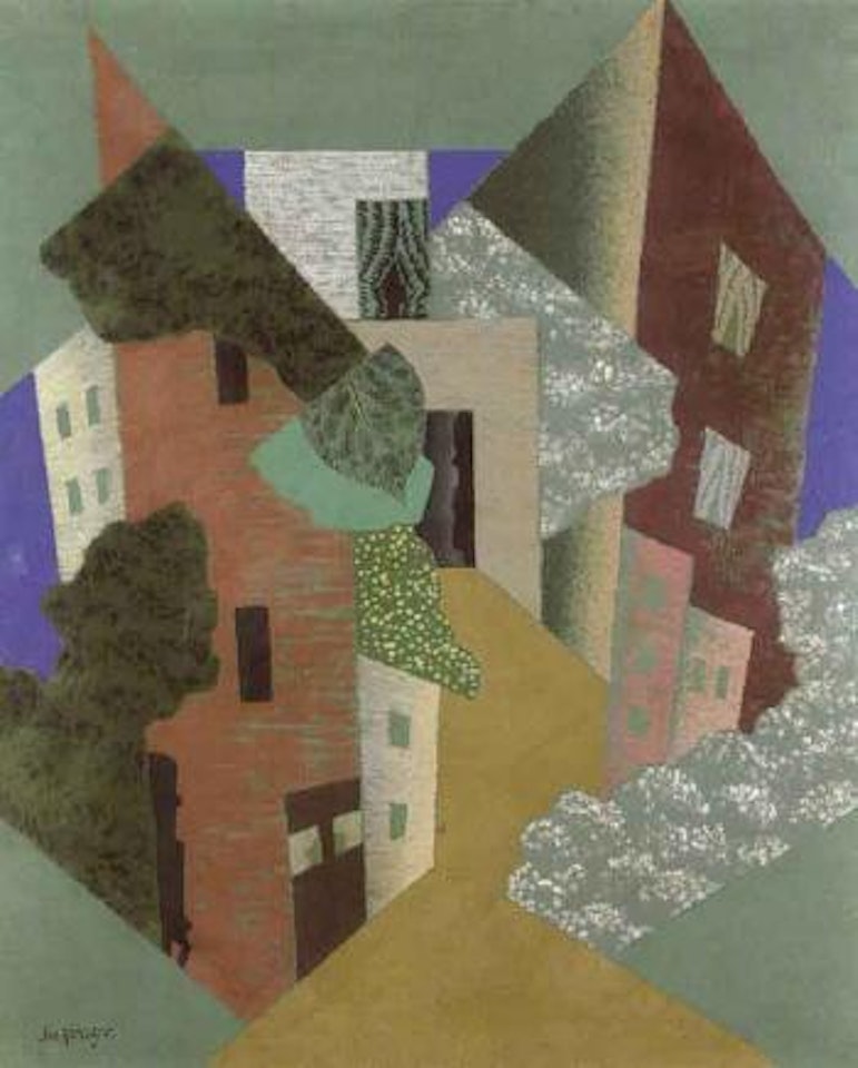 La ville aux arbres by Leopold Survage