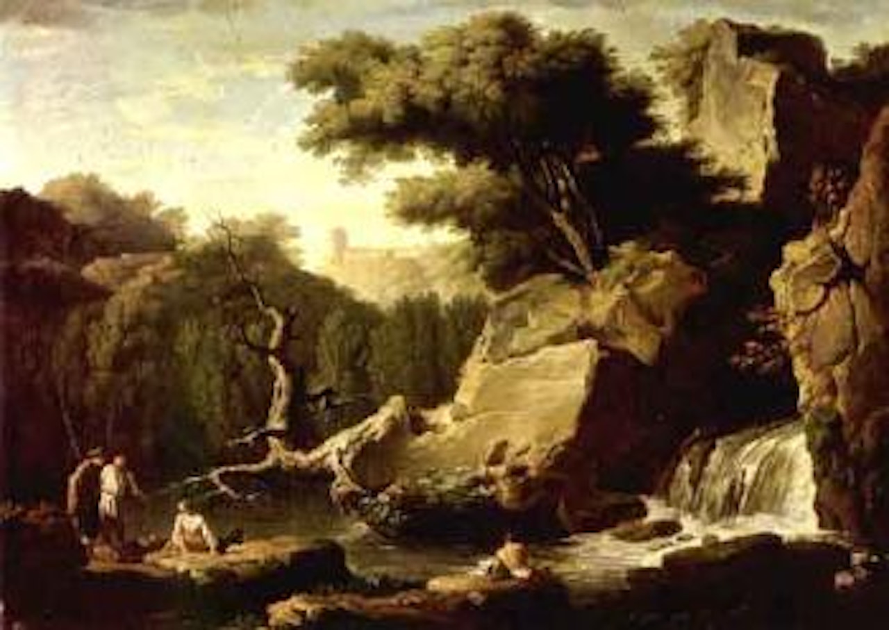 Le matin by Claude Joseph Vernet