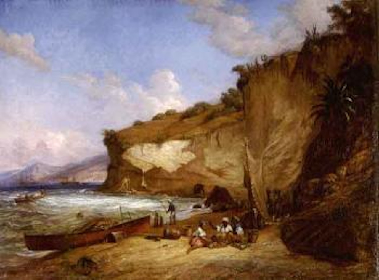 View of Martinique by French School